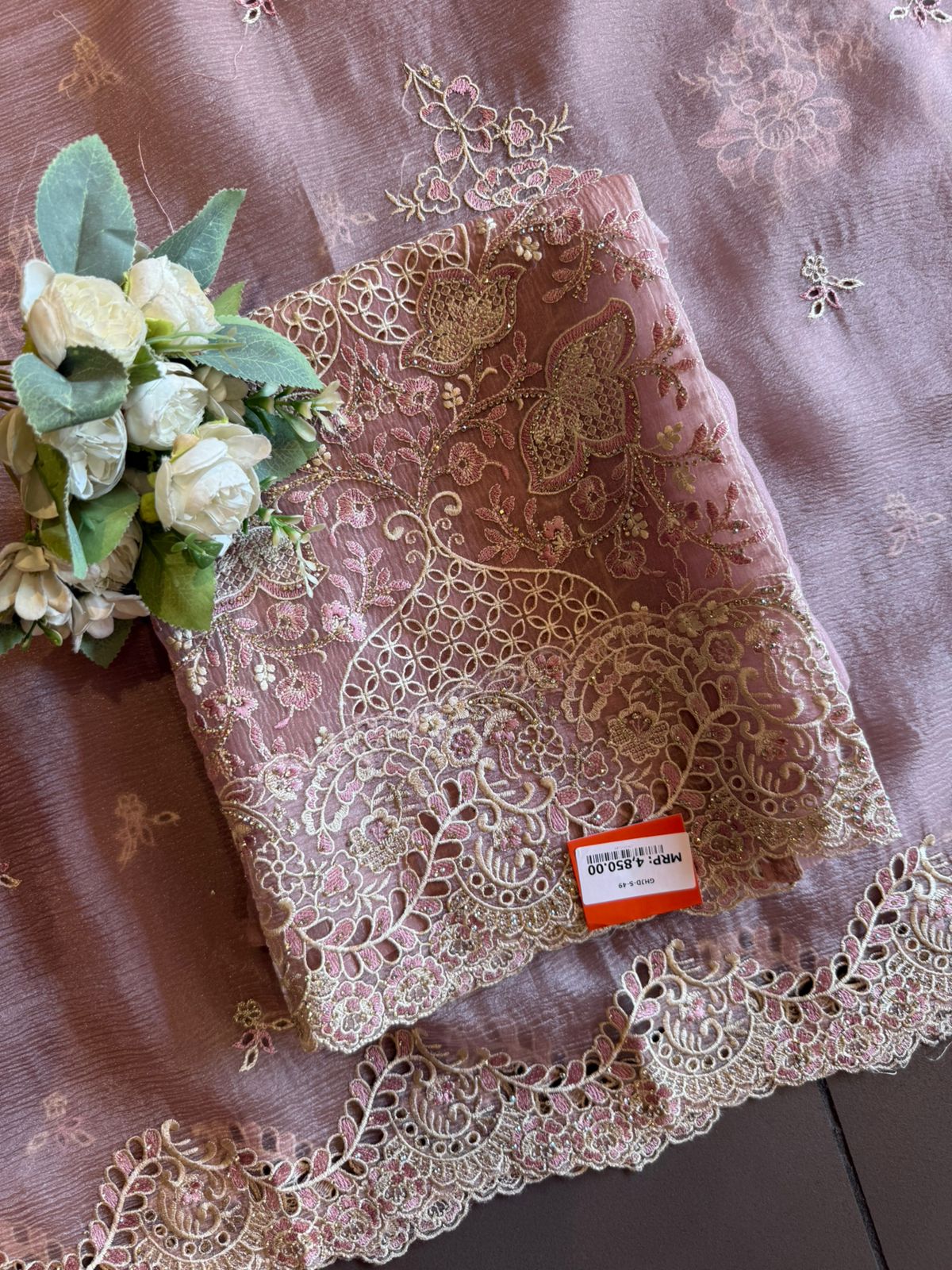 Designer Heavy Embroidered Pakistani Suit Set