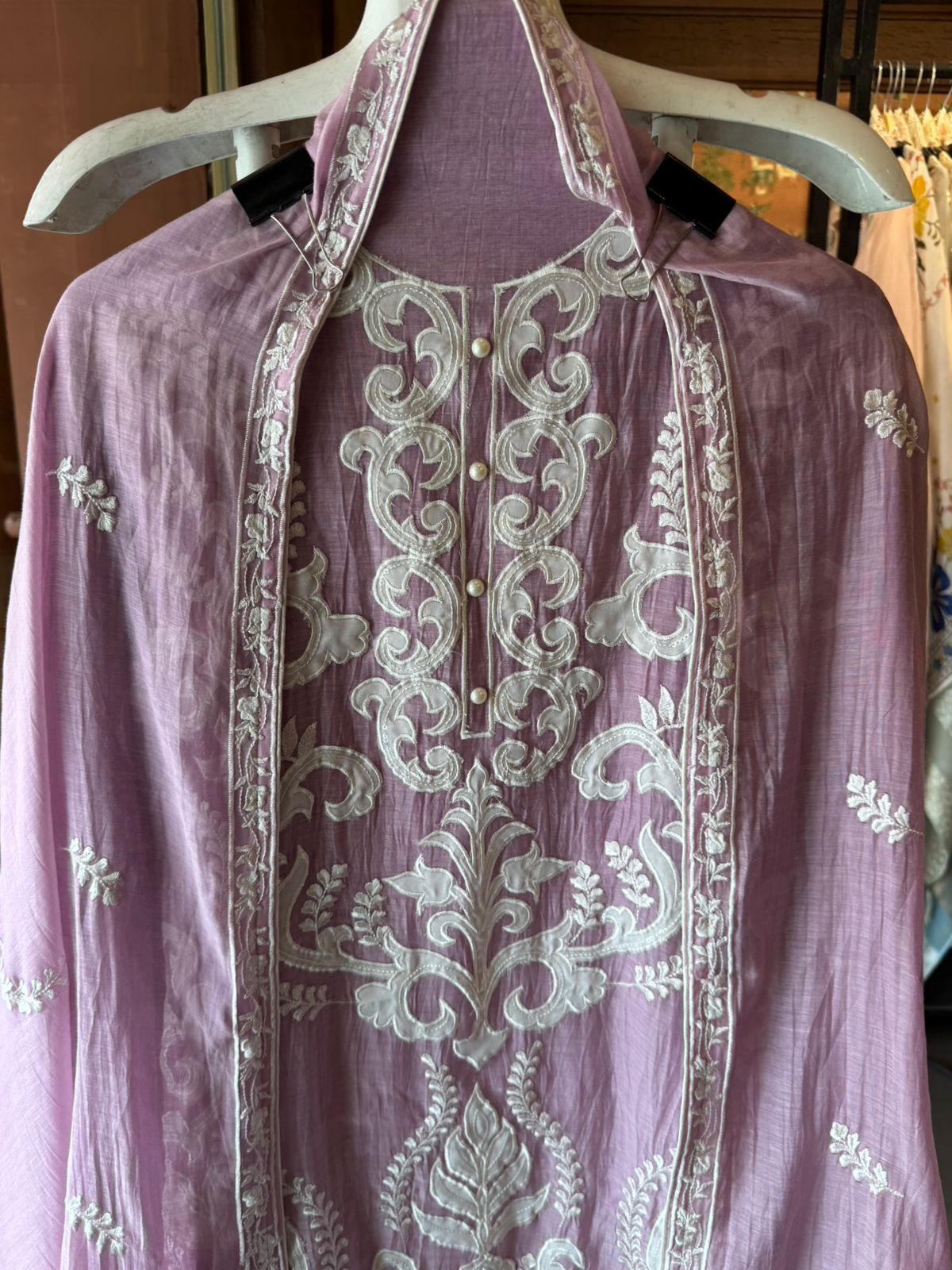 Elegant unstitched suit set