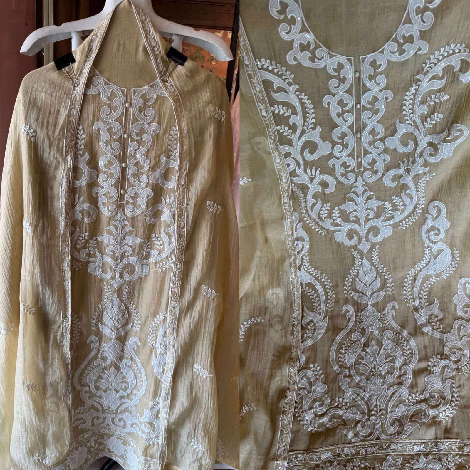 Elegant unstitched suit set
