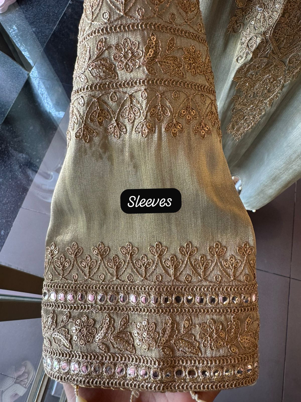 Giraffe tissue kurta