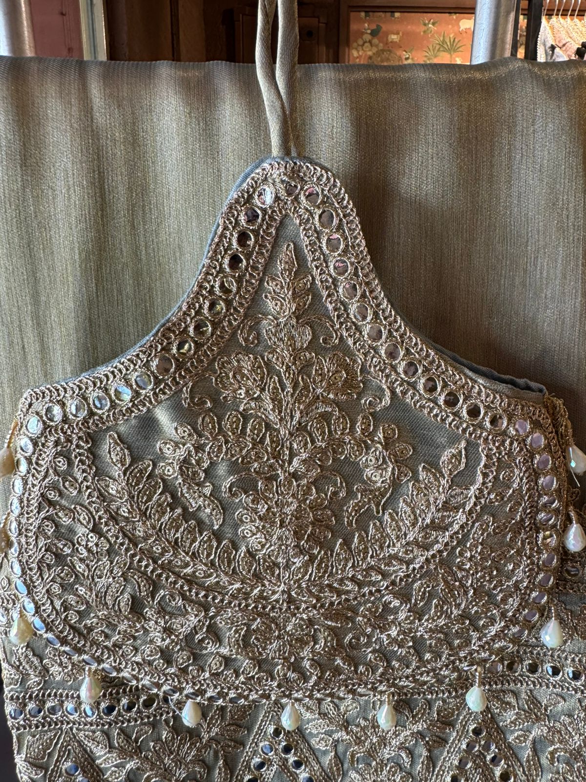 Giraffe tissue kurta