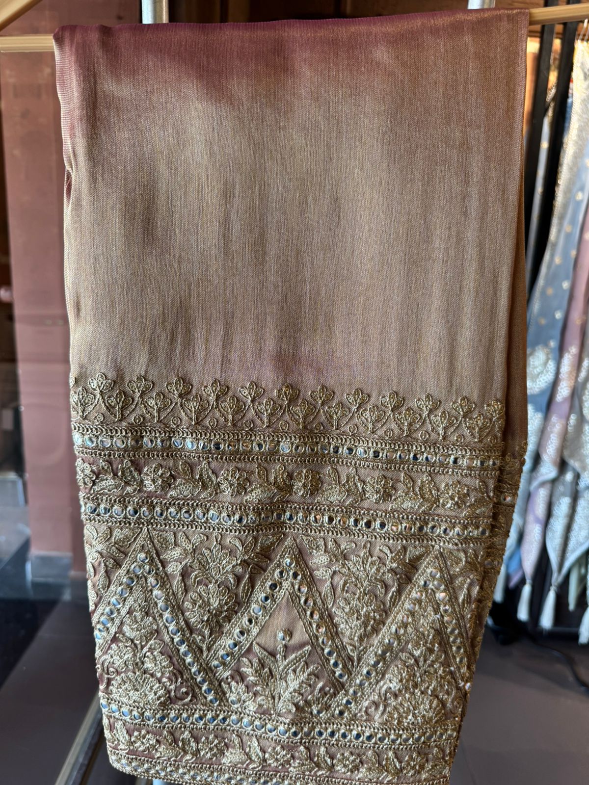 Giraffe tissue kurta