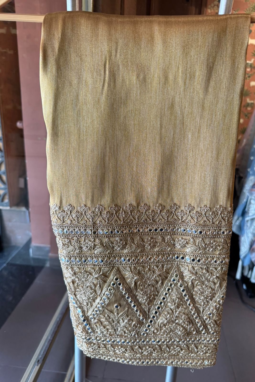 Giraffe tissue kurta
