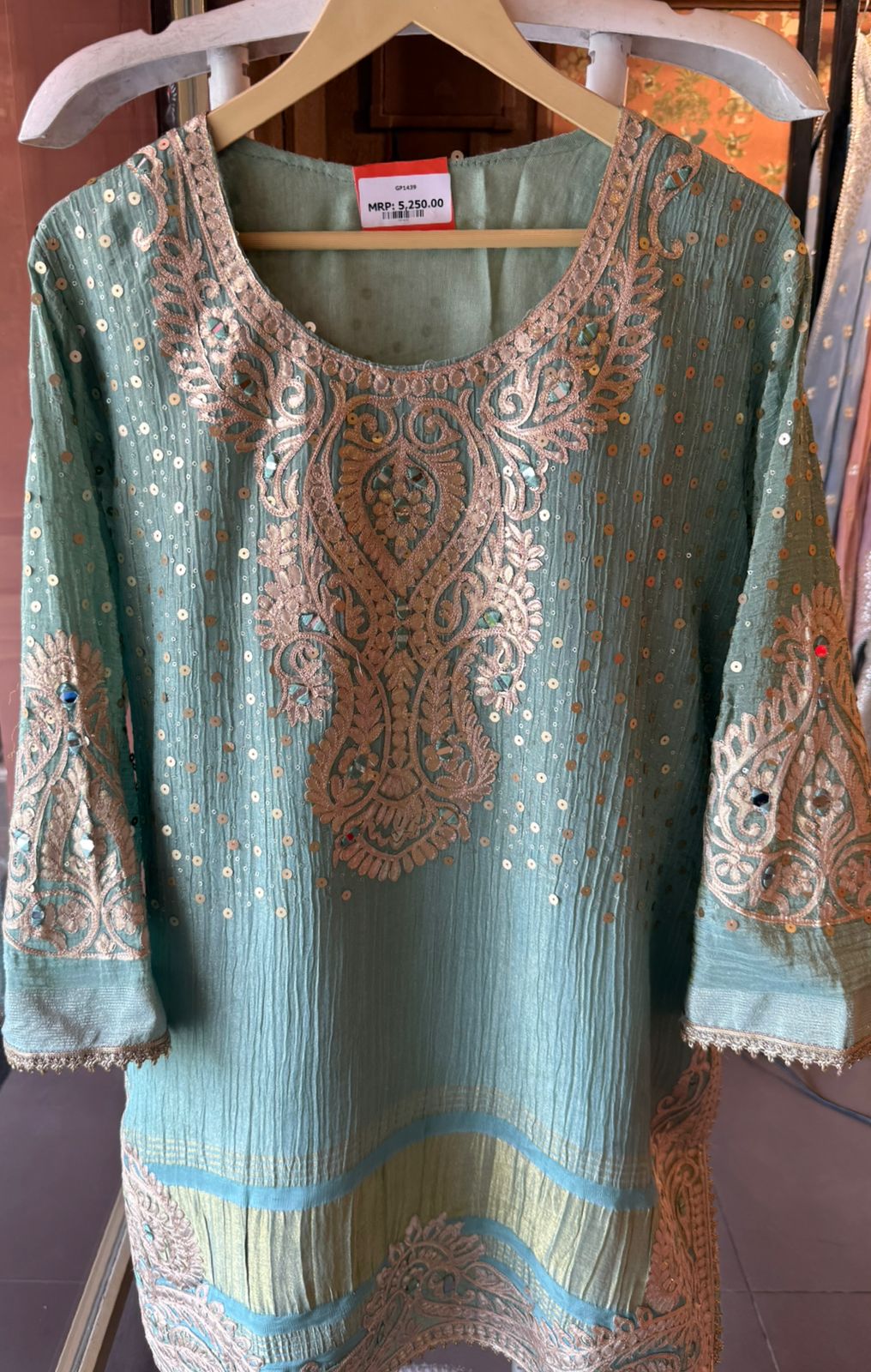 Designer Embroidered Coord Set