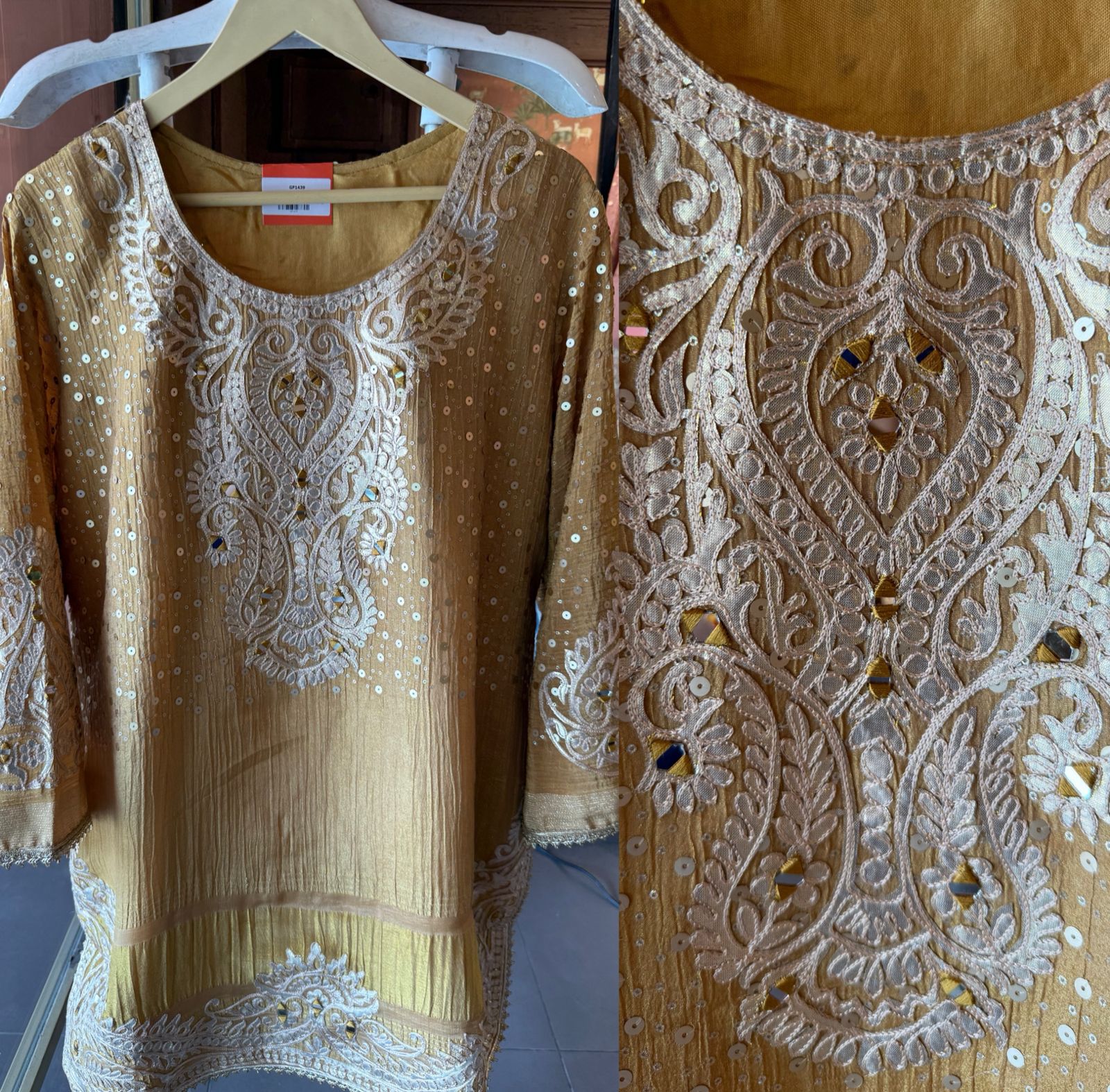 Designer Embroidered Coord Set