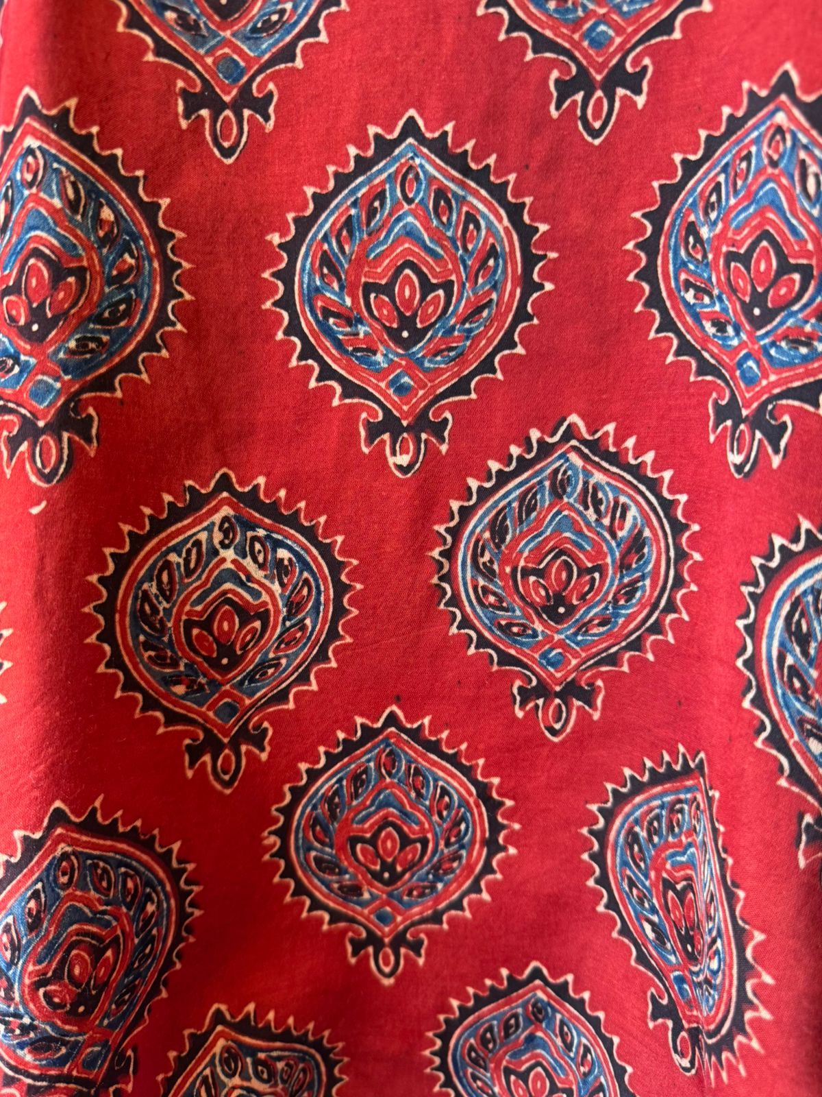 Midnight Ajrakh Inspired Kurta Set