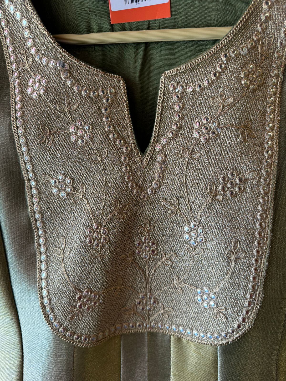 Antique Festive Anarkali Suit Set