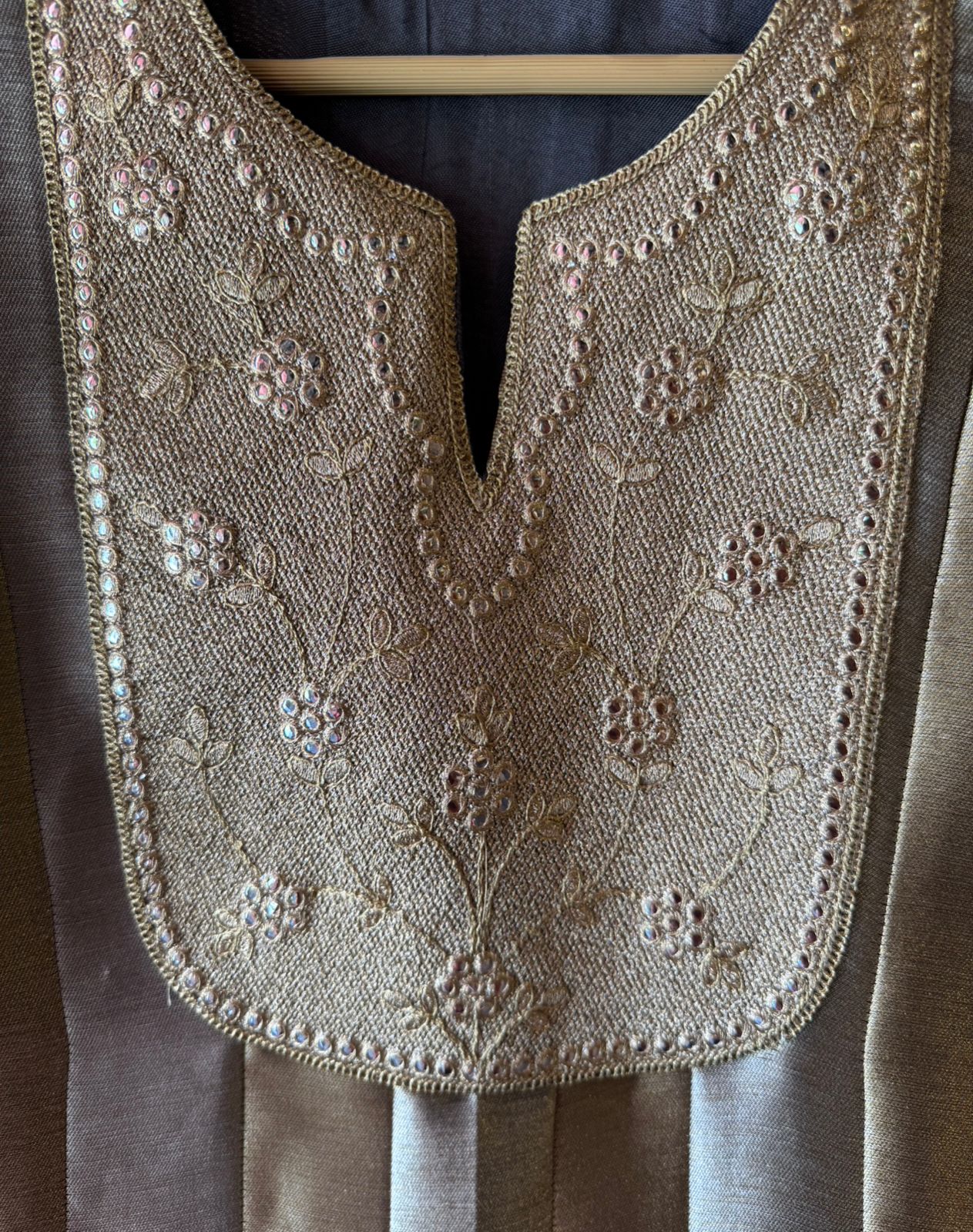 Antique Festive Anarkali Suit Set