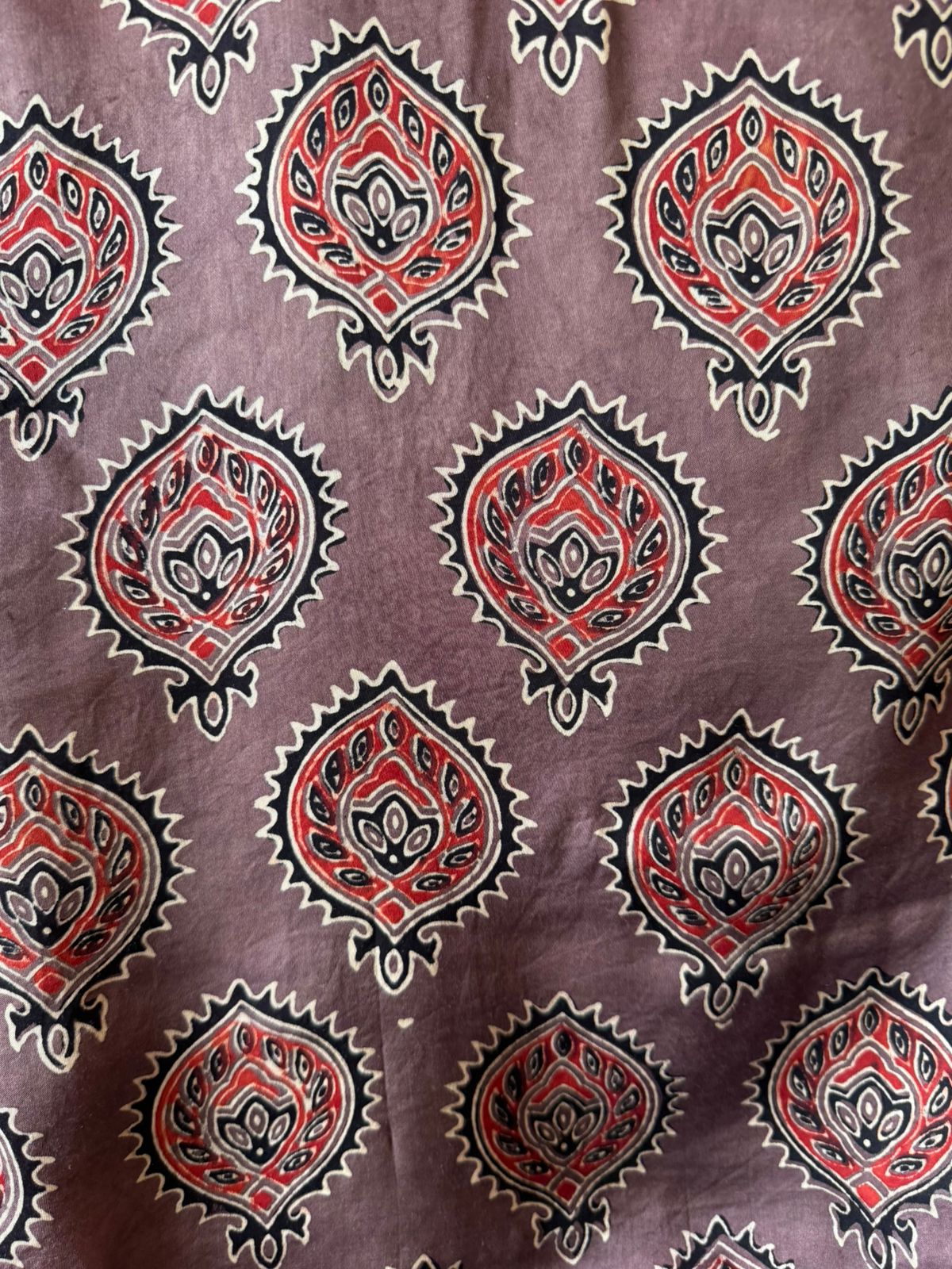 Midnight Ajrakh Inspired Kurta Set