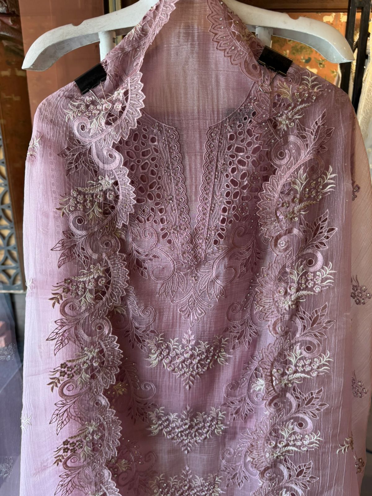 Designer Heavy Embroidered Pakistani Suit