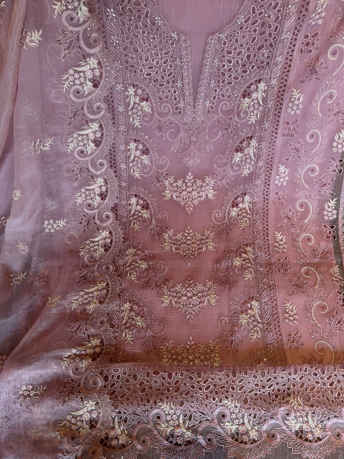 Designer Heavy Embroidered Pakistani Suit