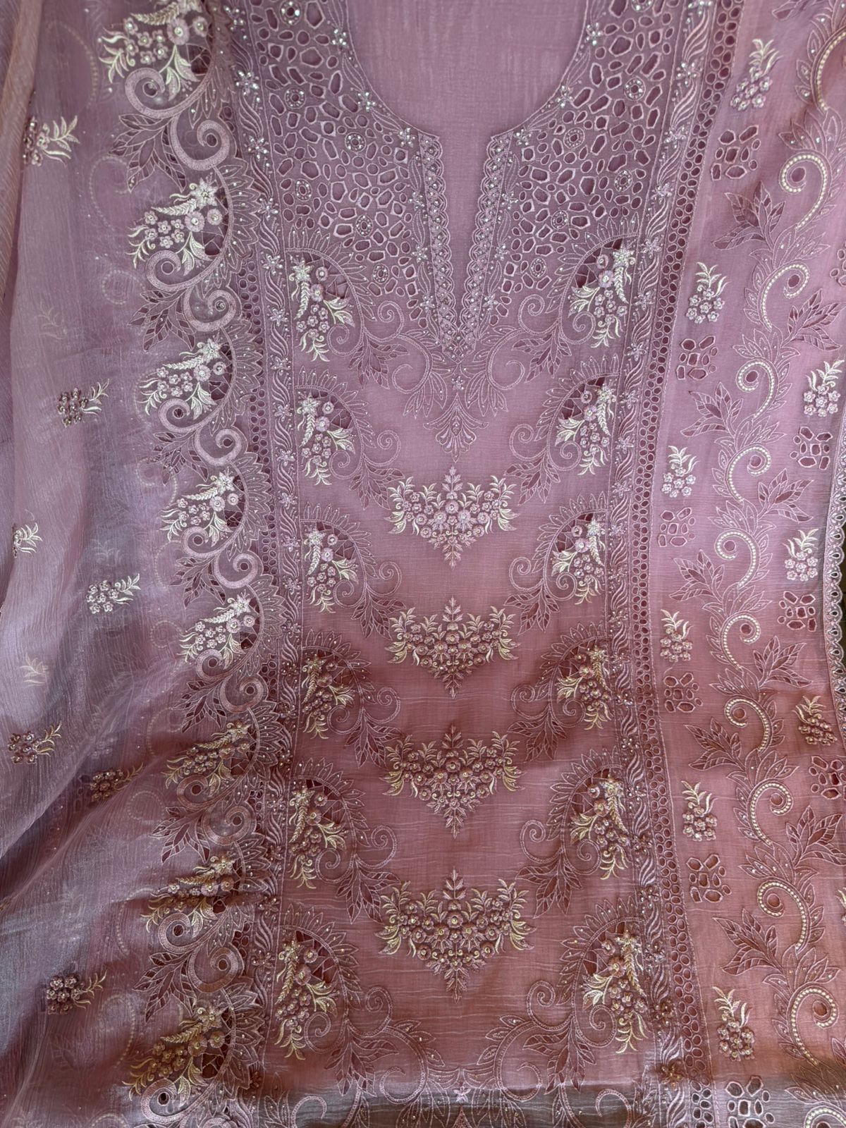 Designer Heavy Embroidered Pakistani Suit