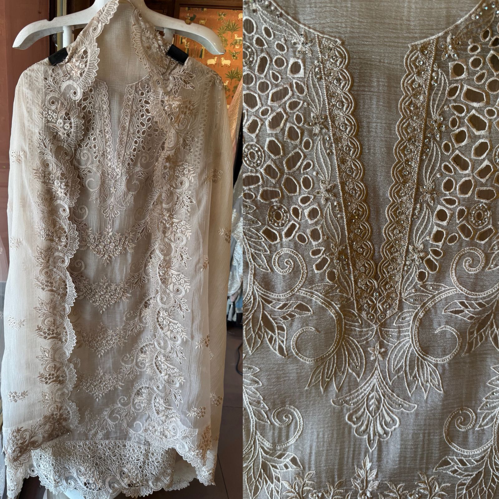 Designer Heavy Embroidered Pakistani Suit