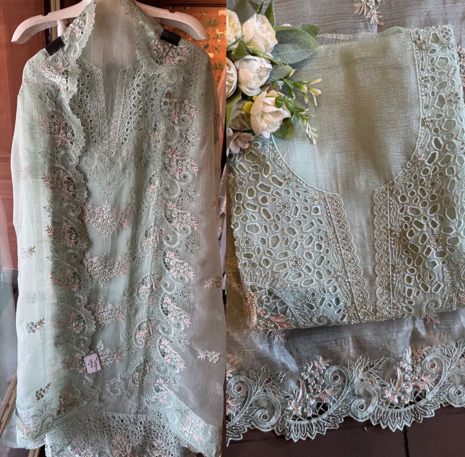 Designer Heavy Embroidered Pakistani Suit