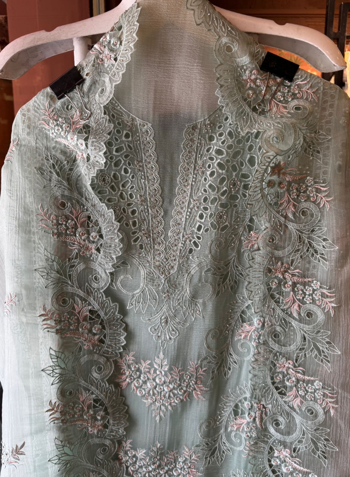 Designer Heavy Embroidered Pakistani Suit