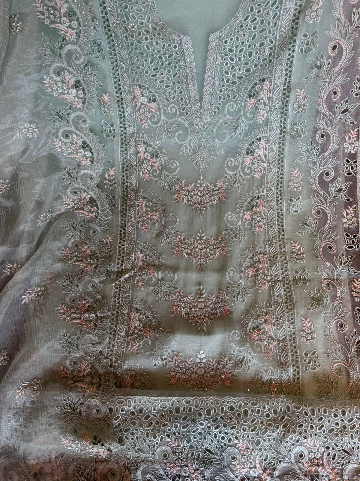 Designer Heavy Embroidered Pakistani Suit