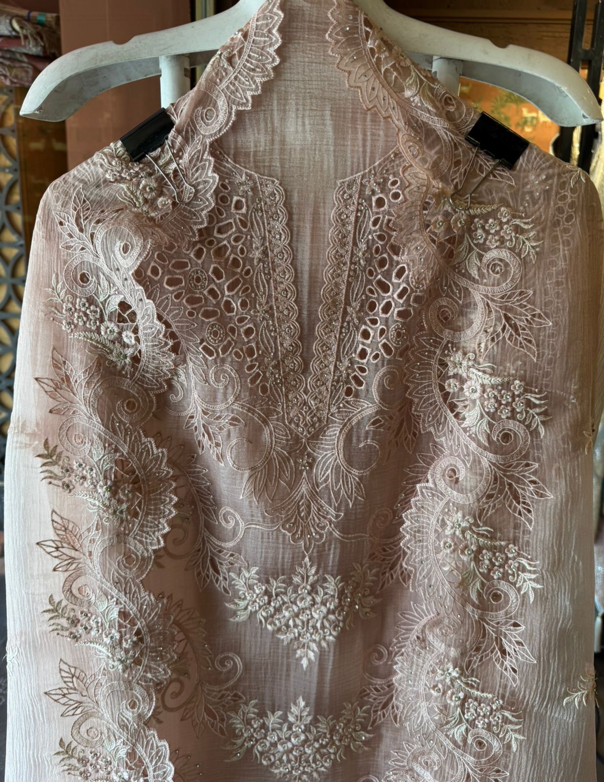 Designer Heavy Embroidered Pakistani Suit