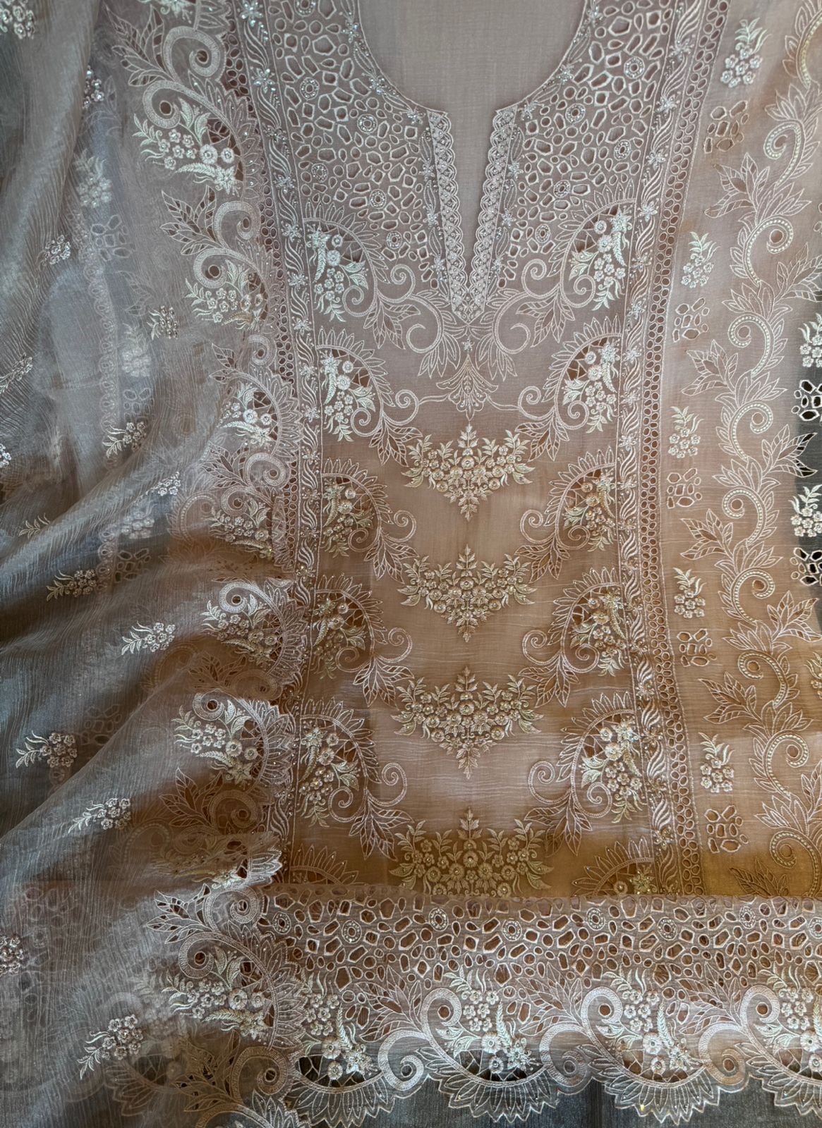 Designer Heavy Embroidered Pakistani Suit