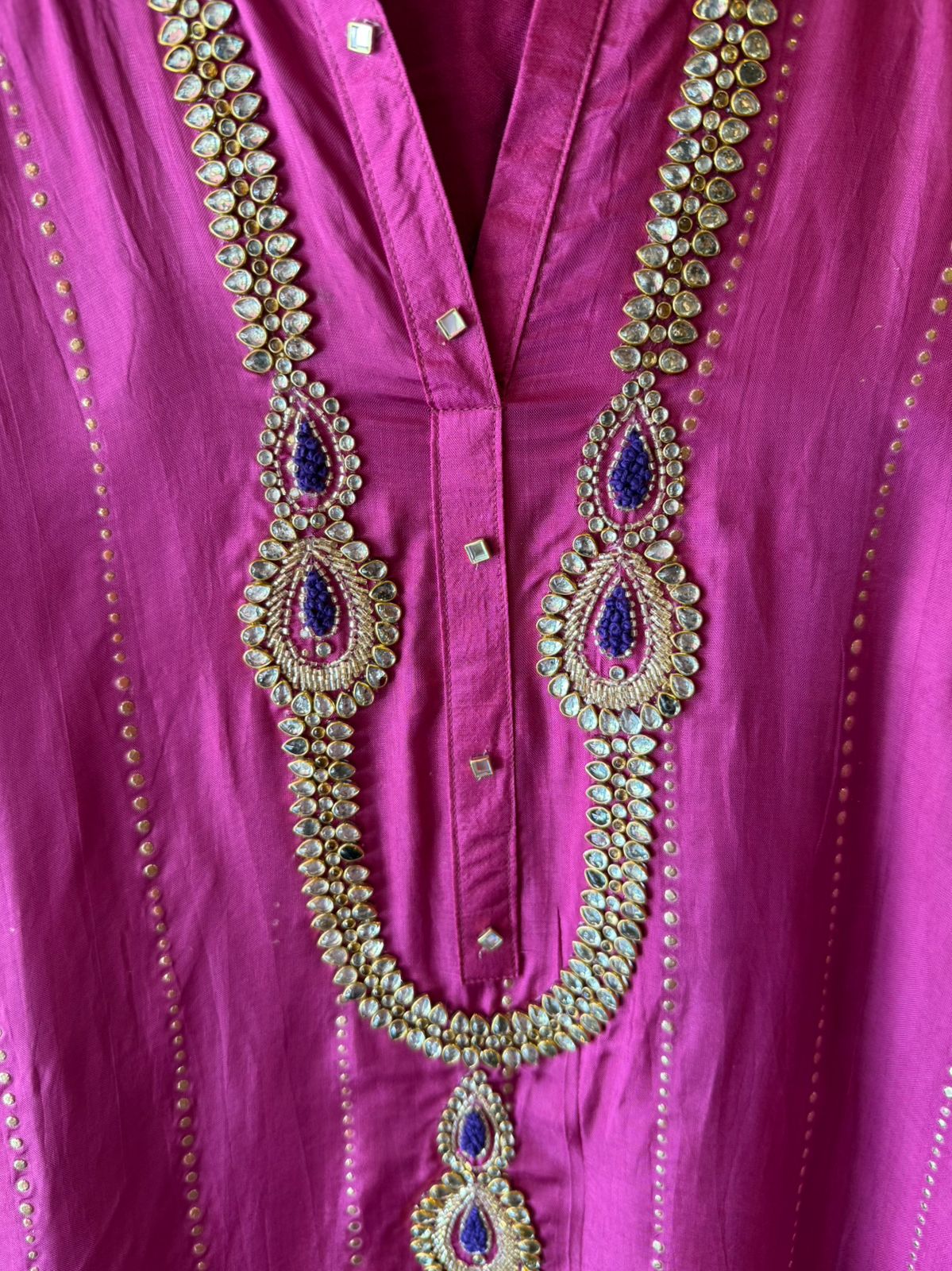 Russian silk Unstitched Shirt