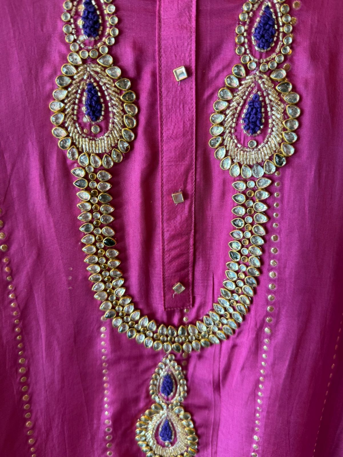 Russian silk Unstitched Shirt