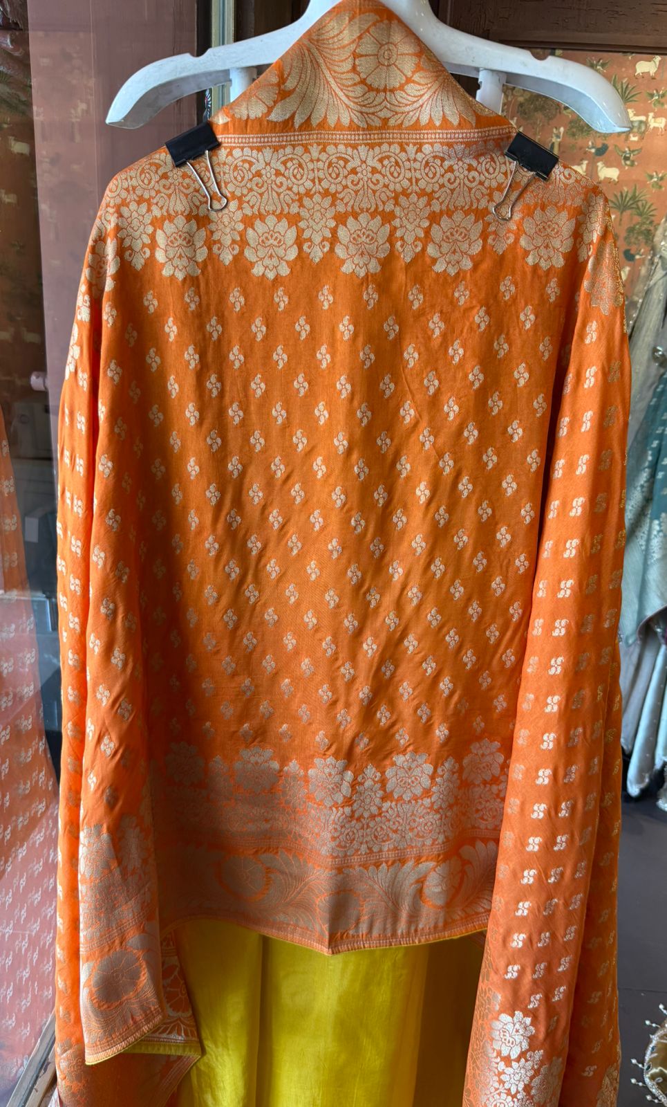 Russian silk Unstitched Shirt