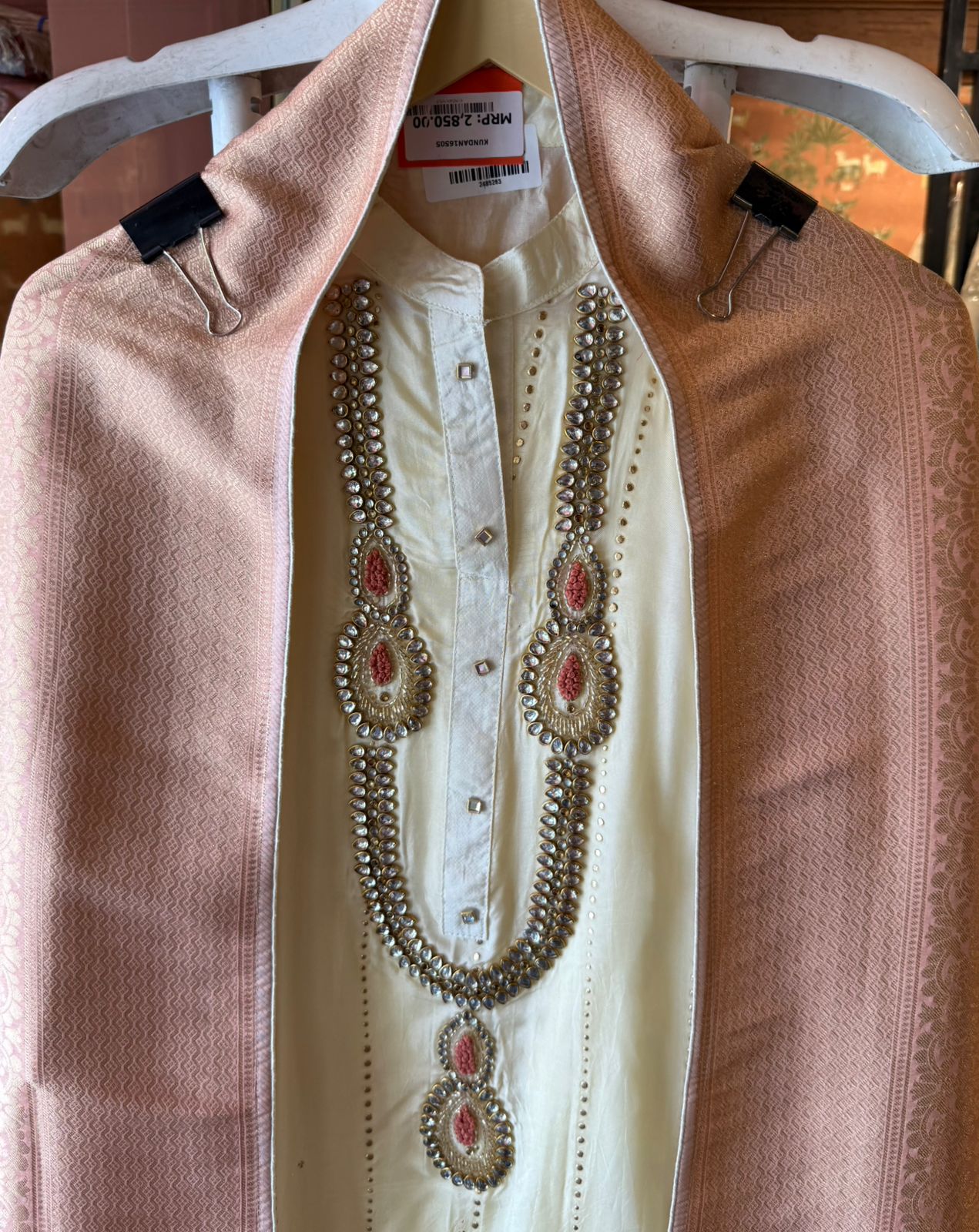 Russian silk Unstitched Shirt
