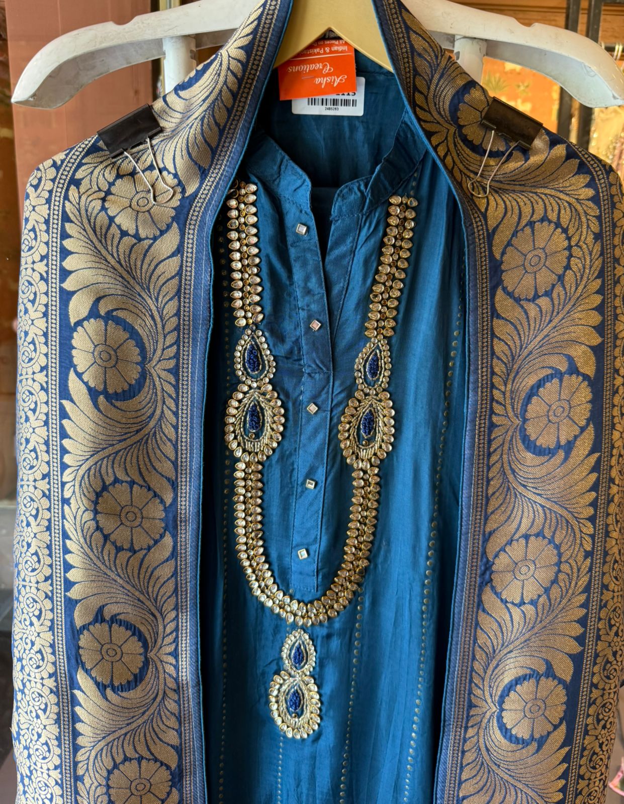 Russian silk Unstitched Shirt