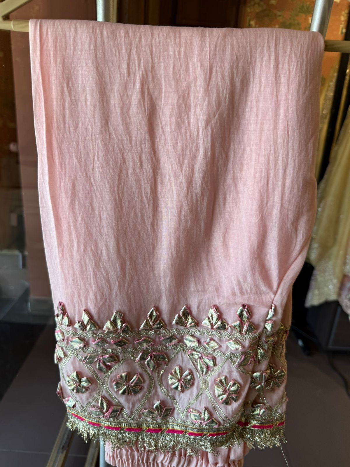 Elegant Mul cotton Anarkali suit