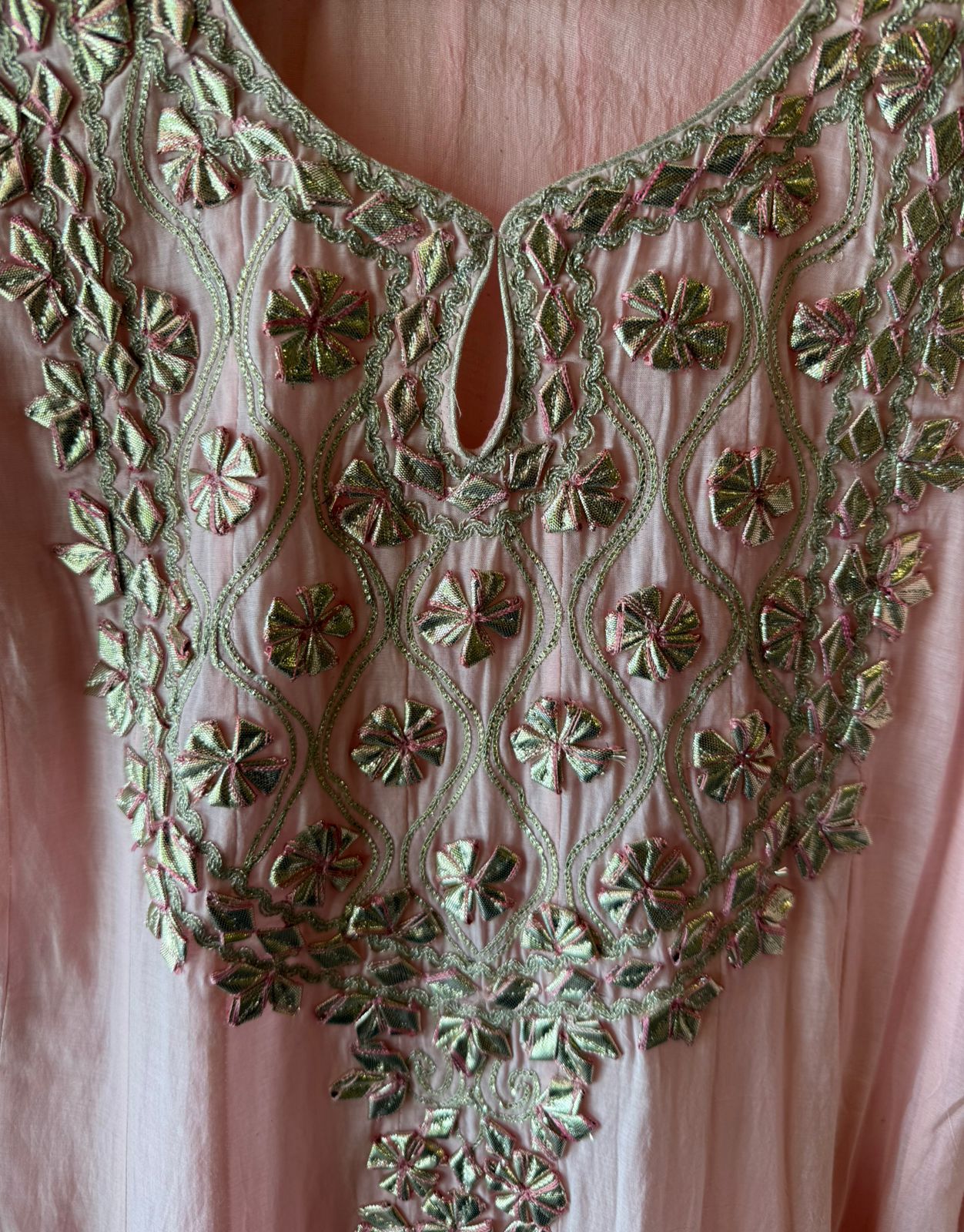 Elegant Mul cotton Anarkali suit