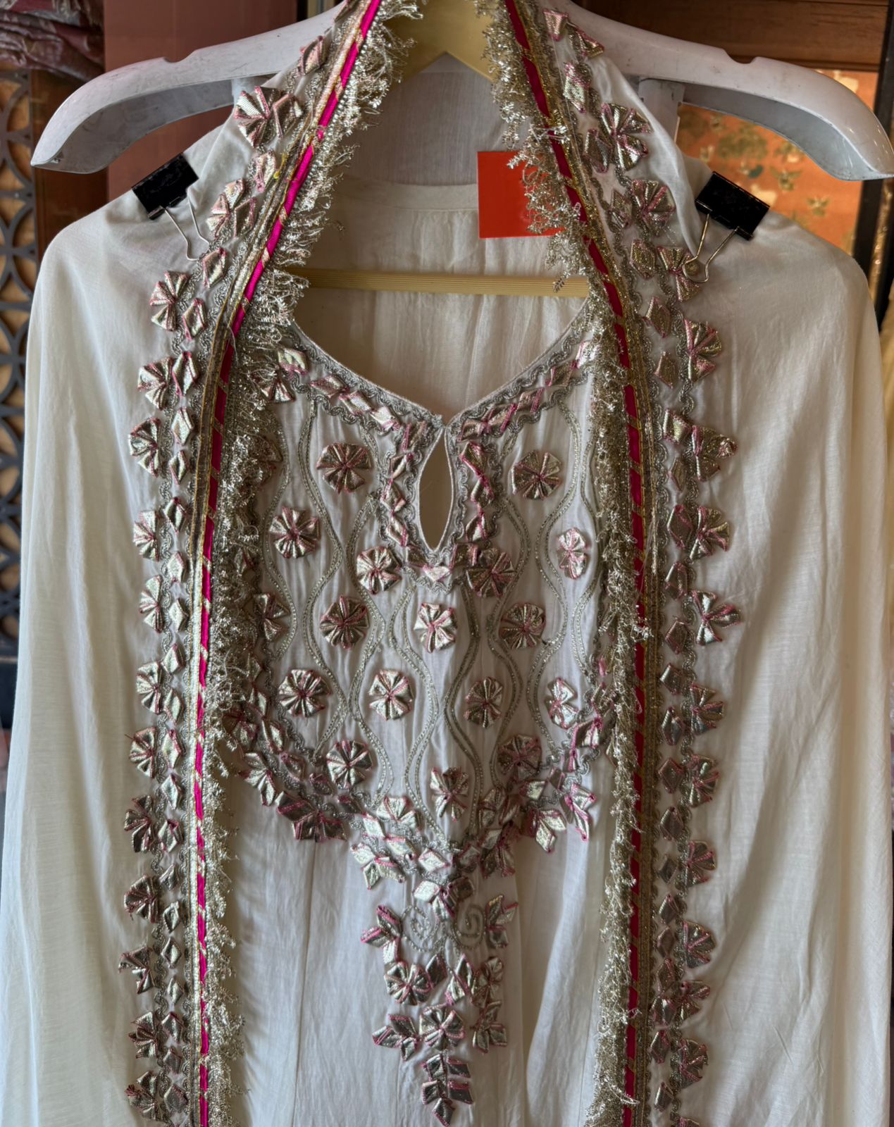 Elegant Mul cotton Anarkali suit