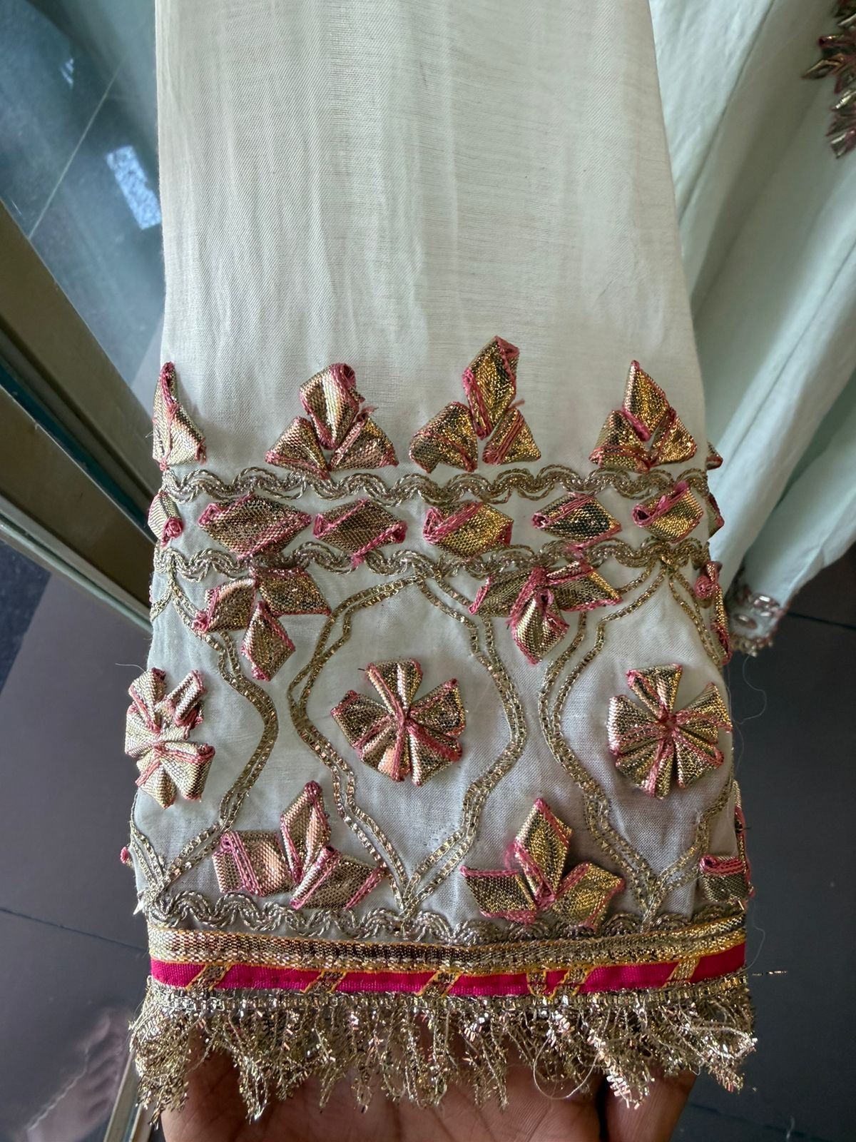 Elegant Mul cotton Anarkali suit