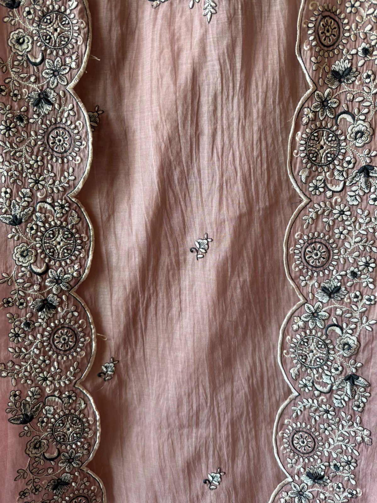 Floral and paisley motif  Suit