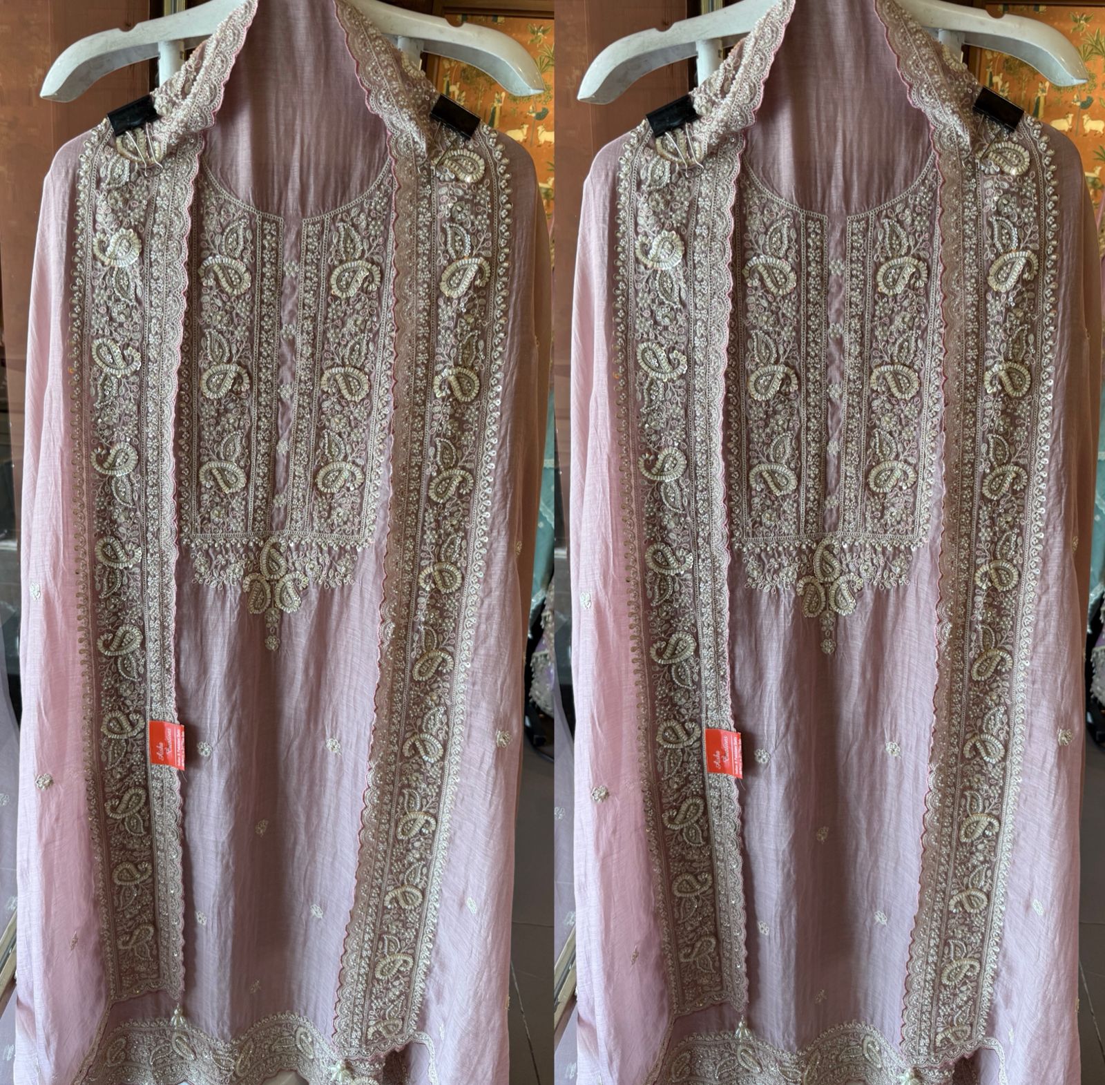 Heavy festive wear Suit set with dupatta
