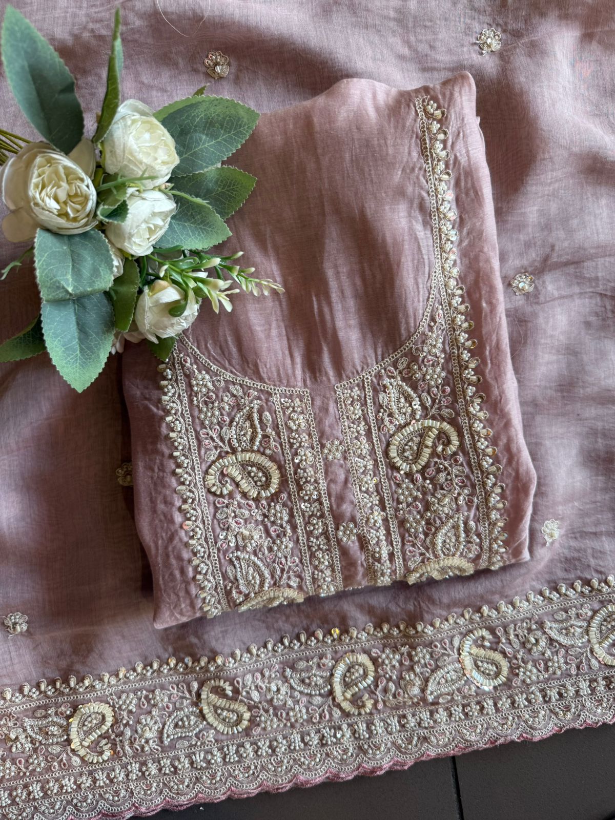 Heavy festive wear Suit set with dupatta
