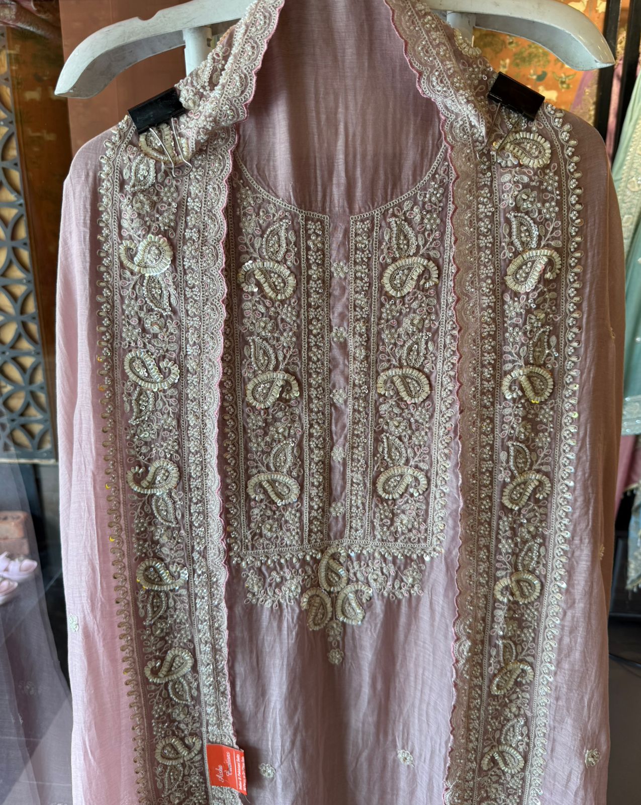 Heavy festive wear Suit set with dupatta