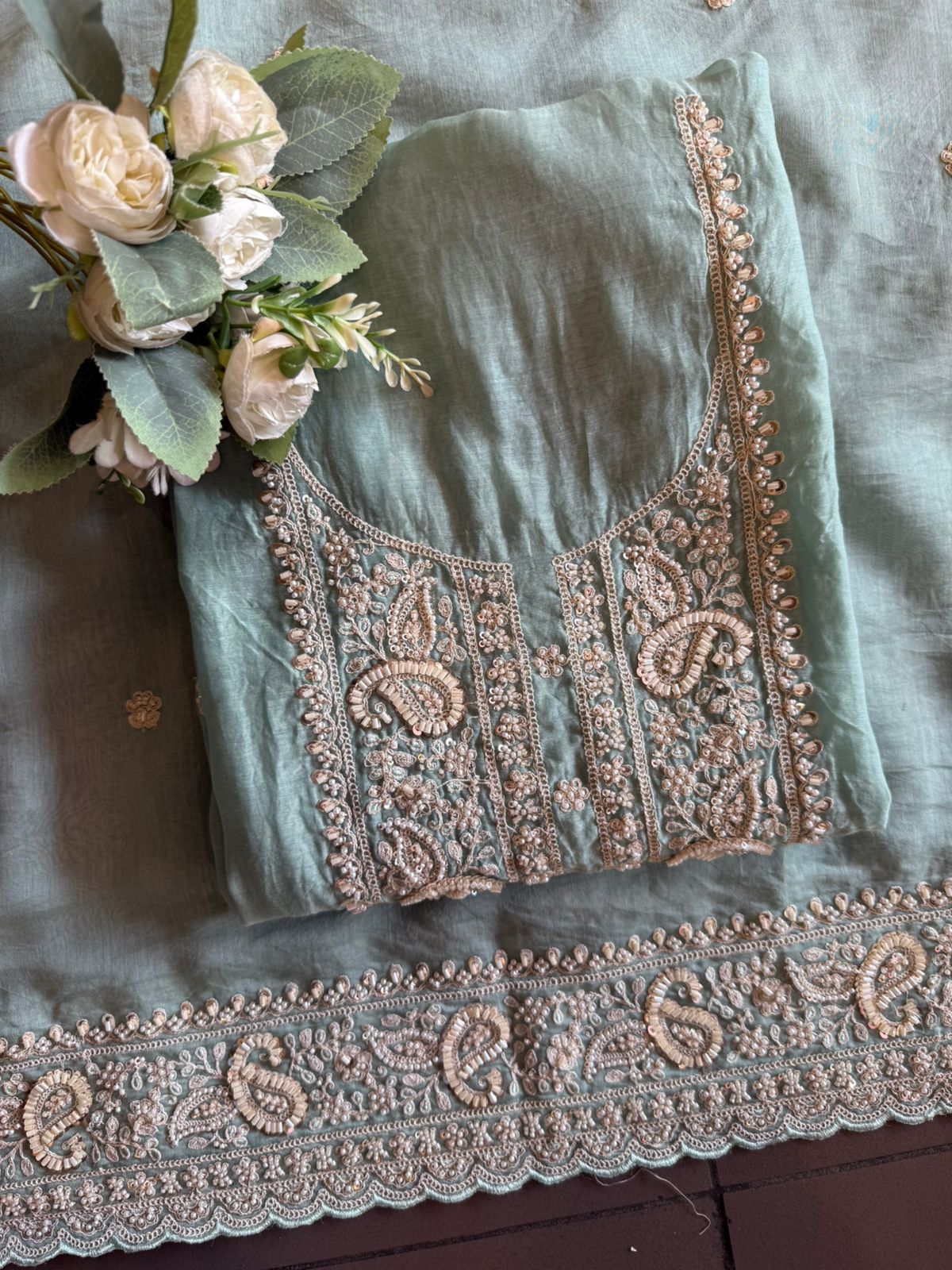 Heavy festive wear Suit set with dupatta
