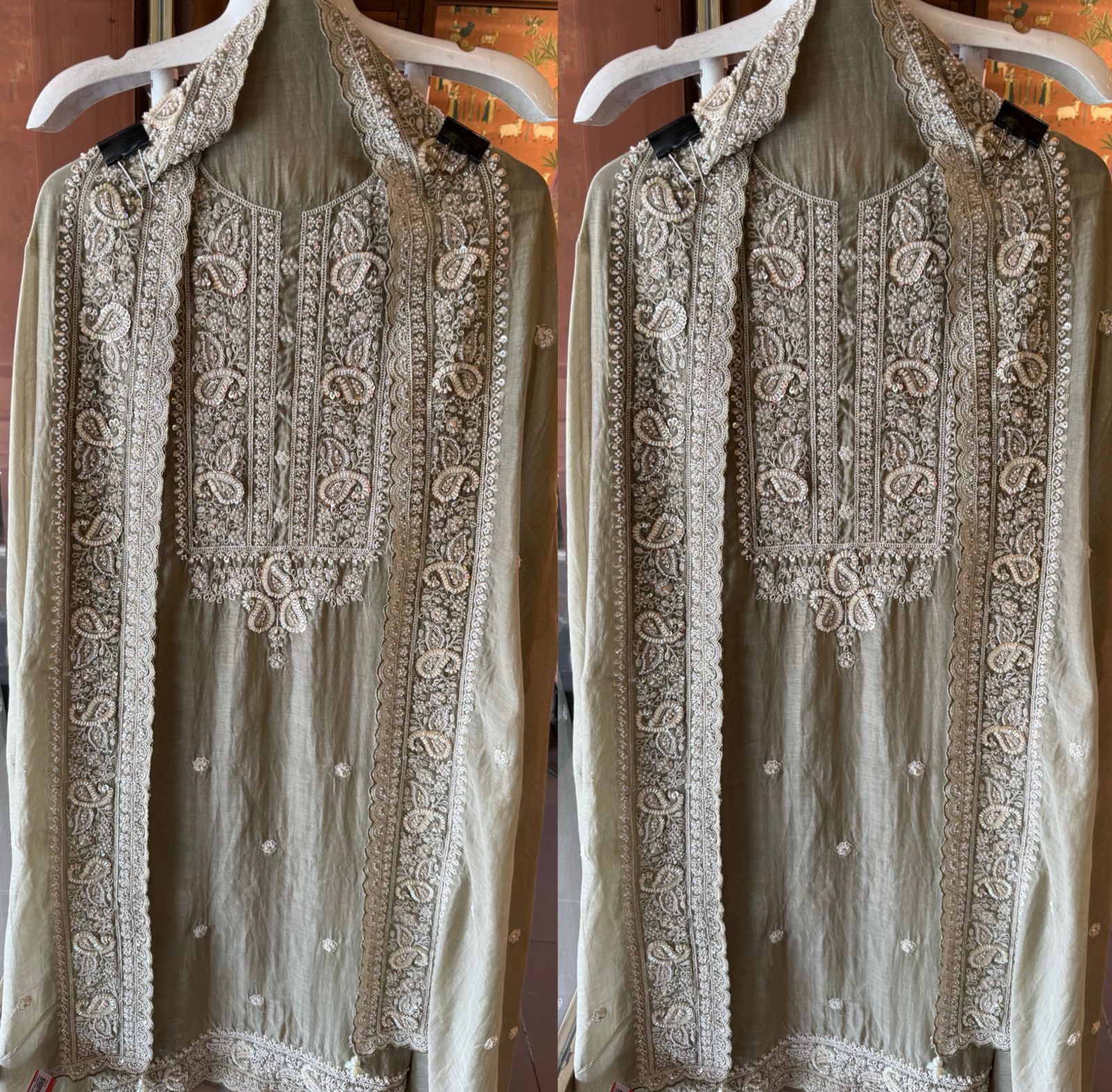 Heavy festive wear Suit set with dupatta