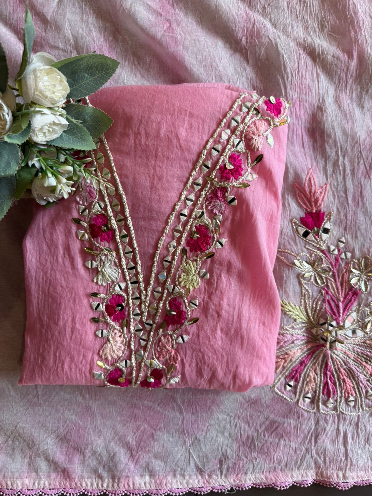 Designer Mul cotton Suit set