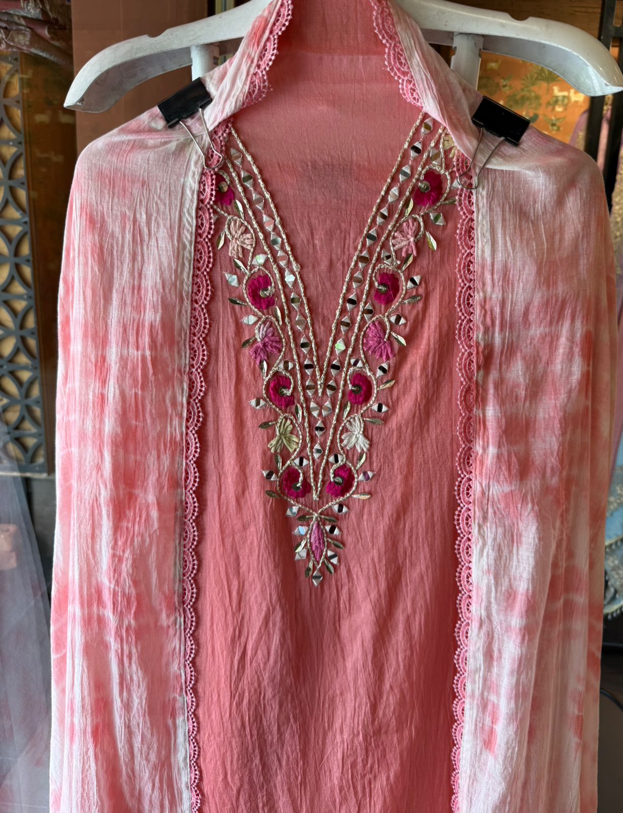 Designer Mul cotton Suit set