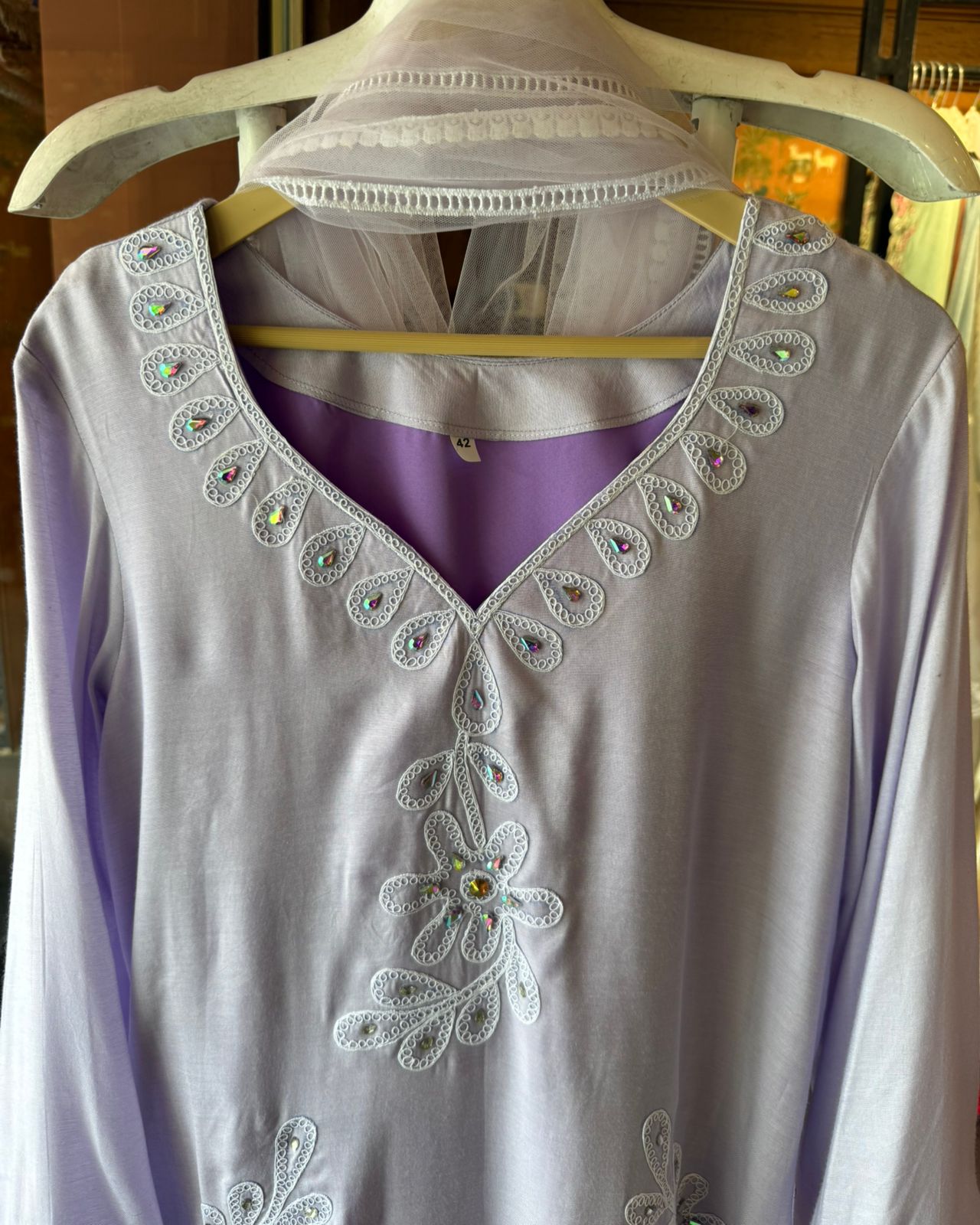 Embroidered Kurta Set