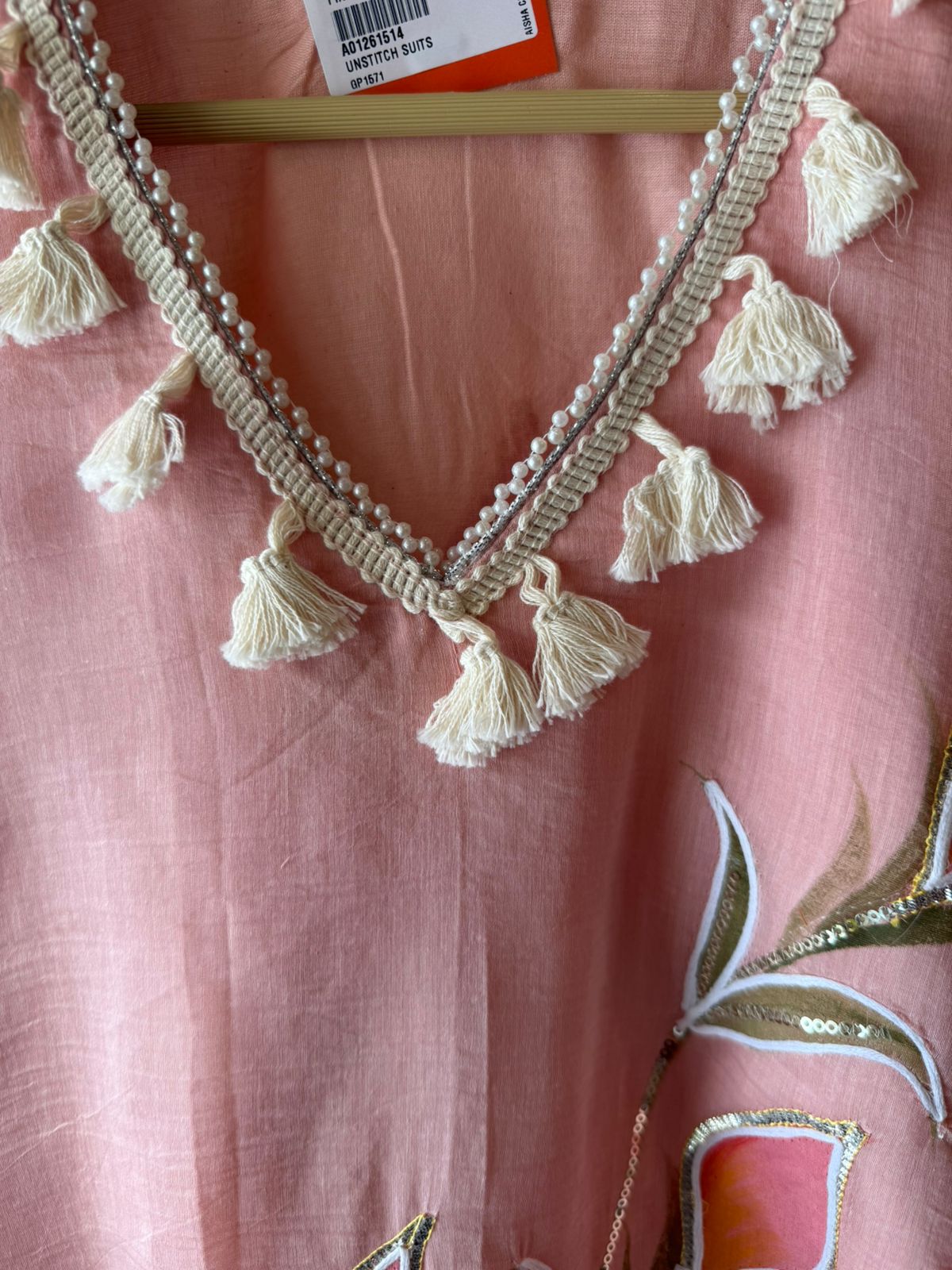 Handpainted Floral COORD set