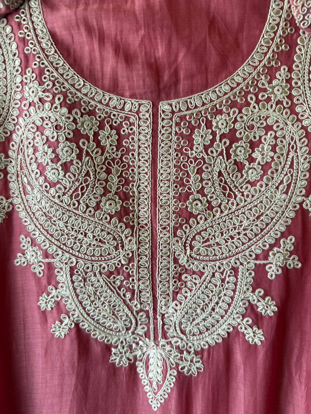 Mul cotton unstitched kurta