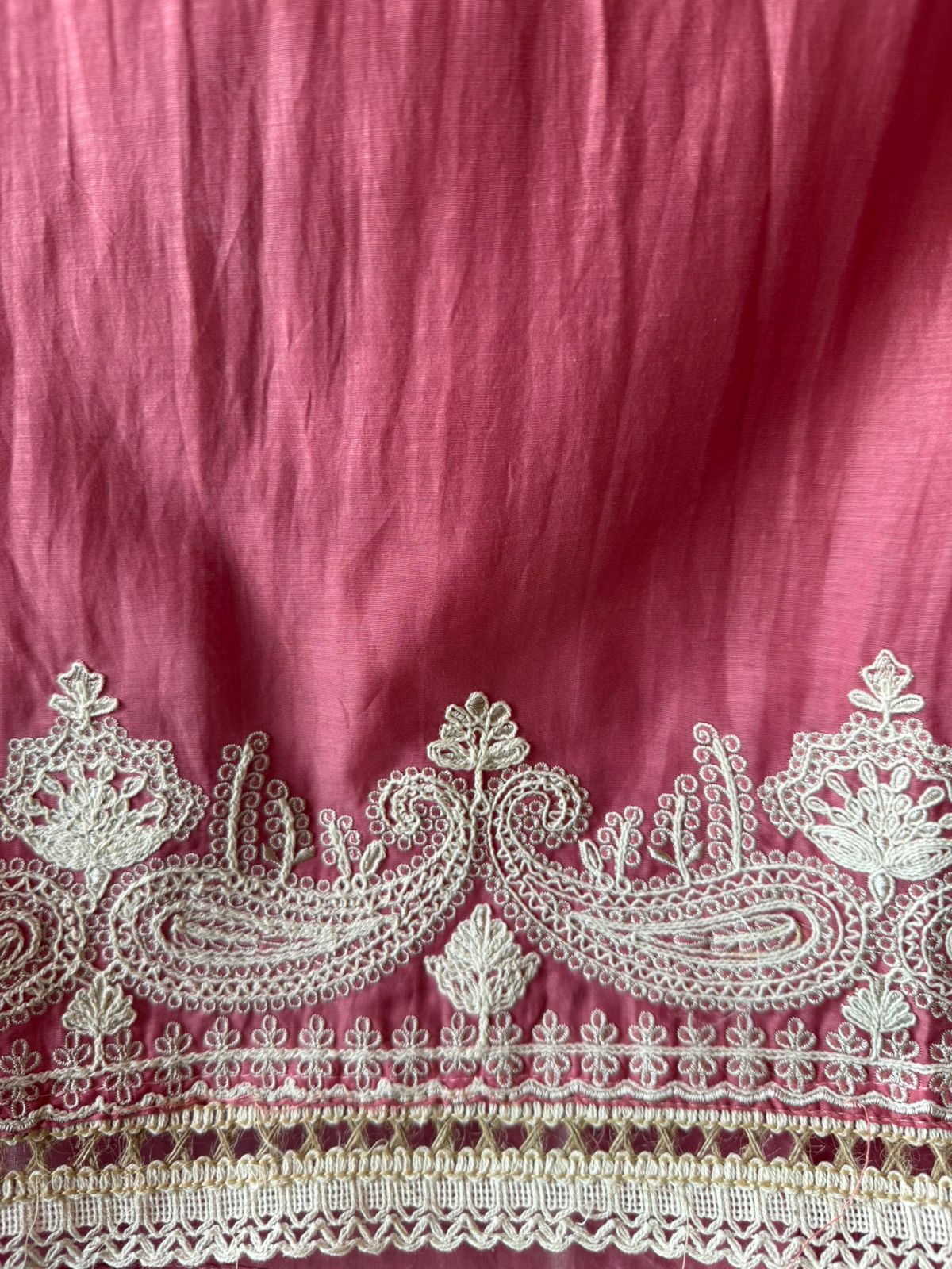 Mul cotton unstitched kurta