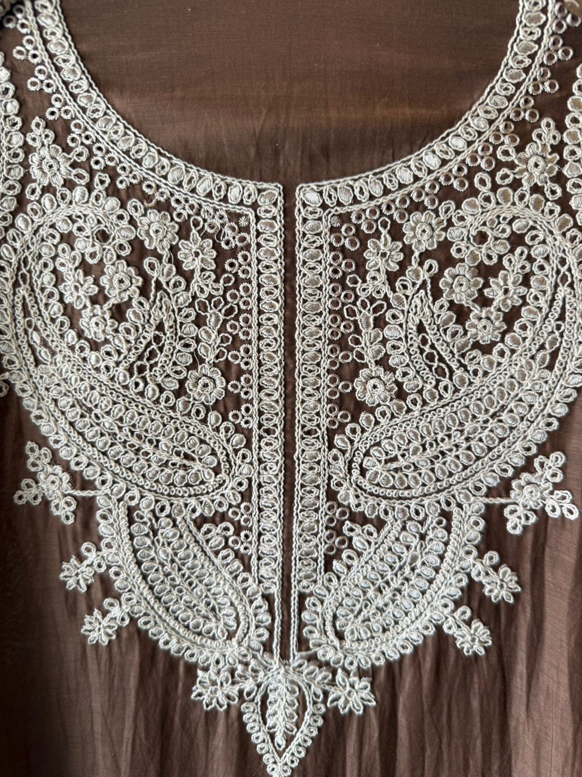 Mul cotton unstitched kurta