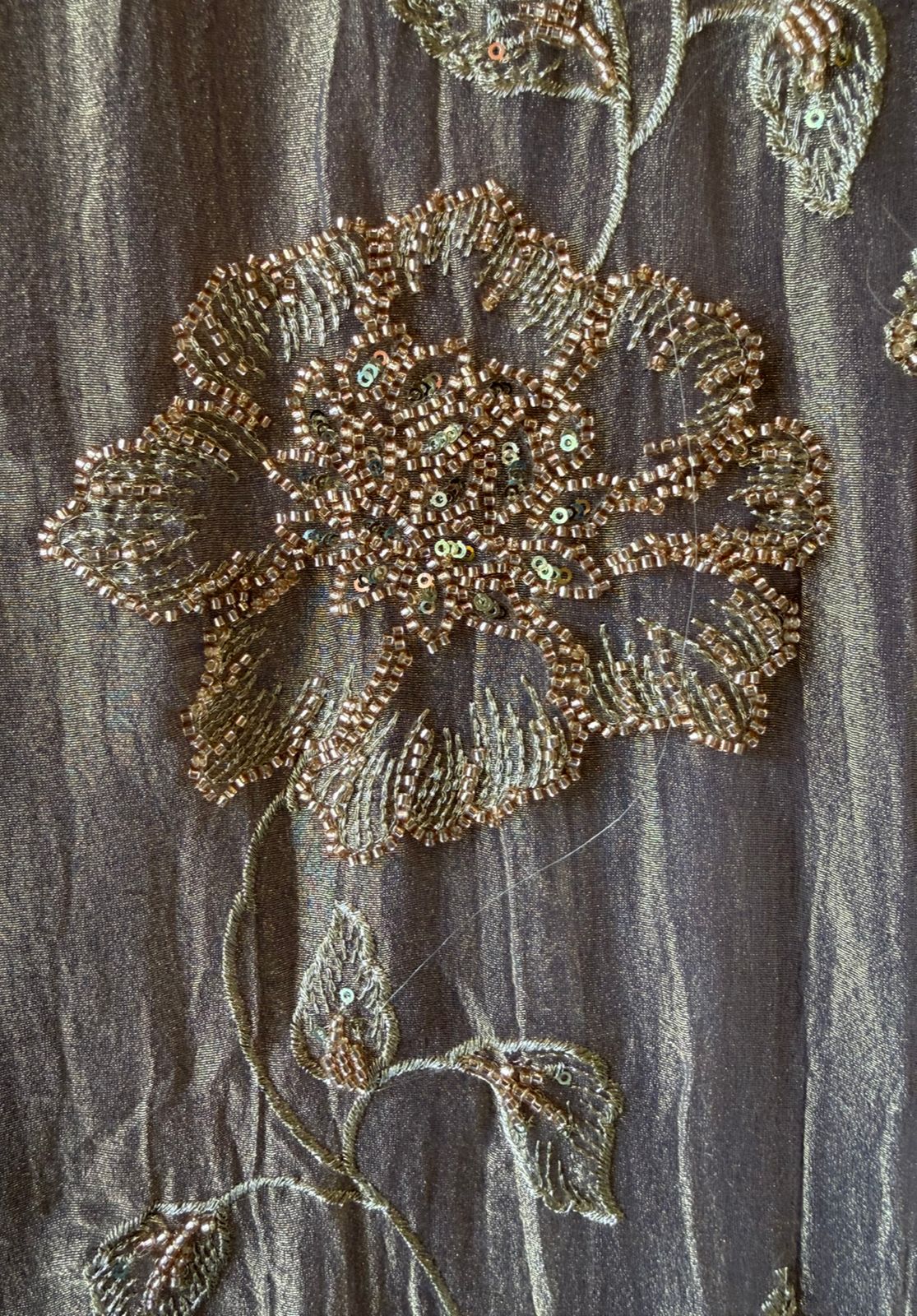 Floral Handwork unstitched Suit Set