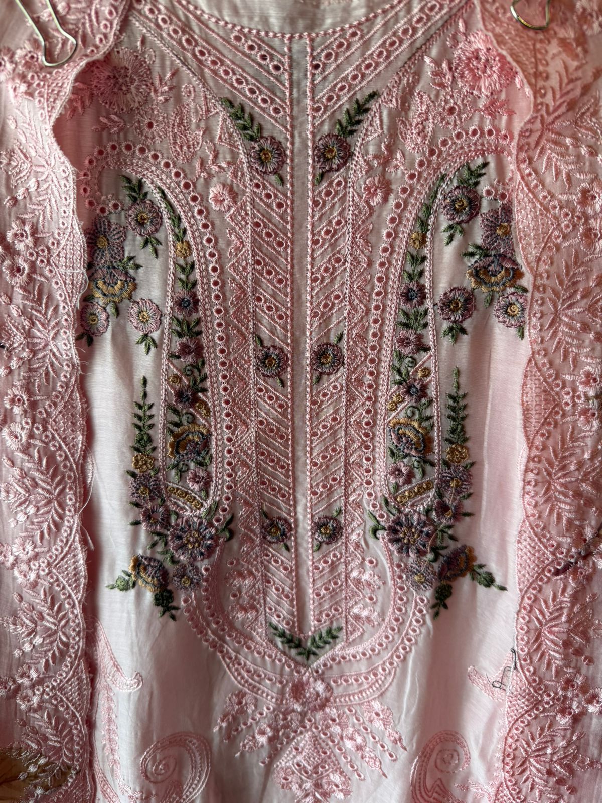 Mul Mul cotton Unstitched Suit set