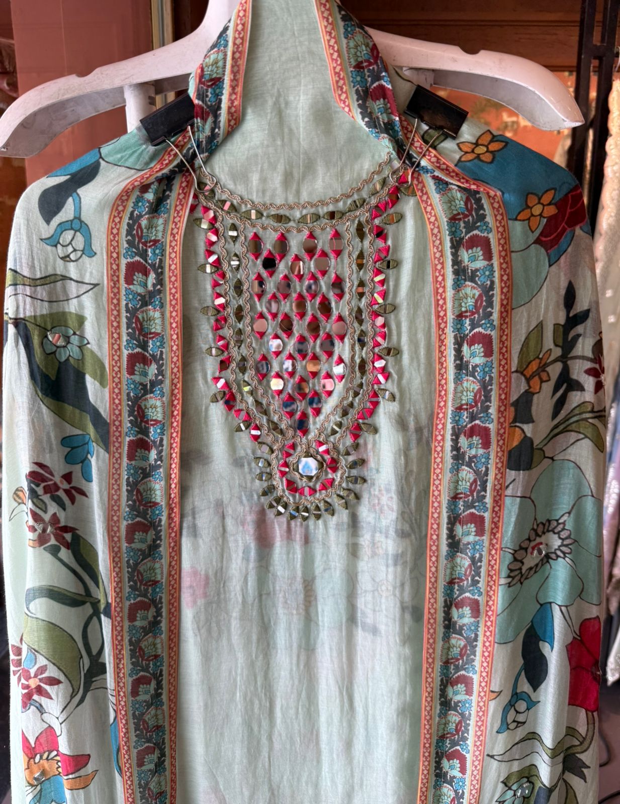 Graceful suit set On Mul cotton