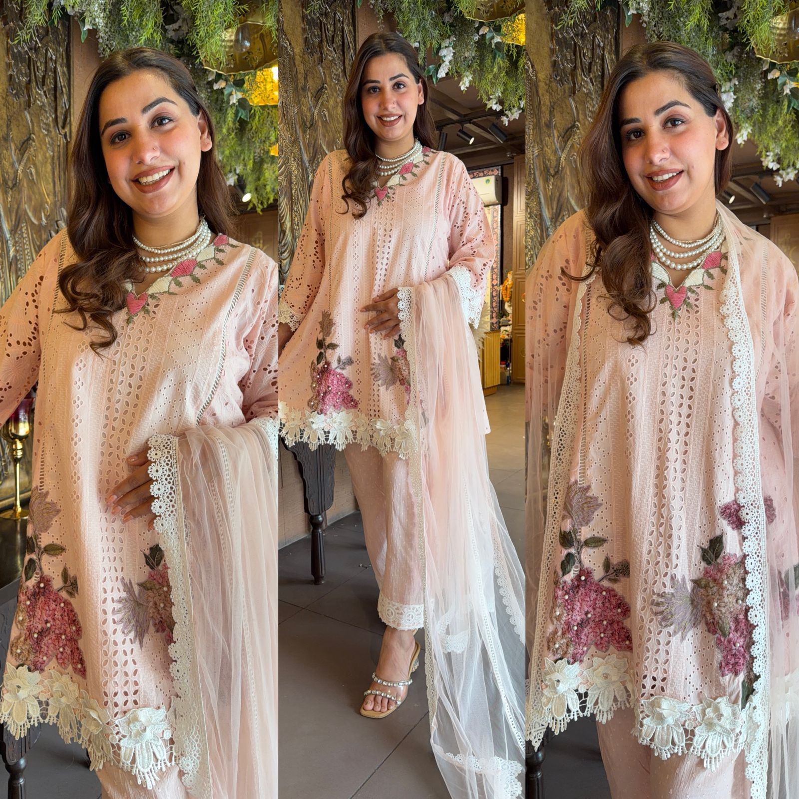 Hakuba chicken kurta set