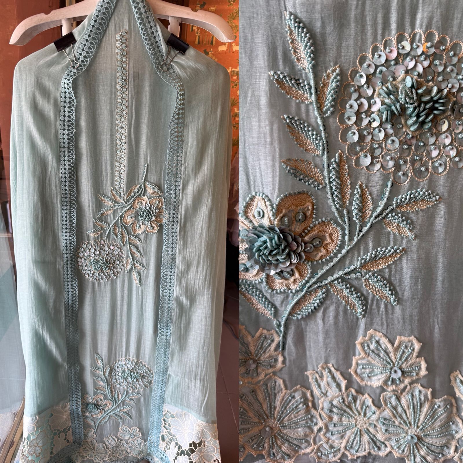Graceful Unstitched suit set