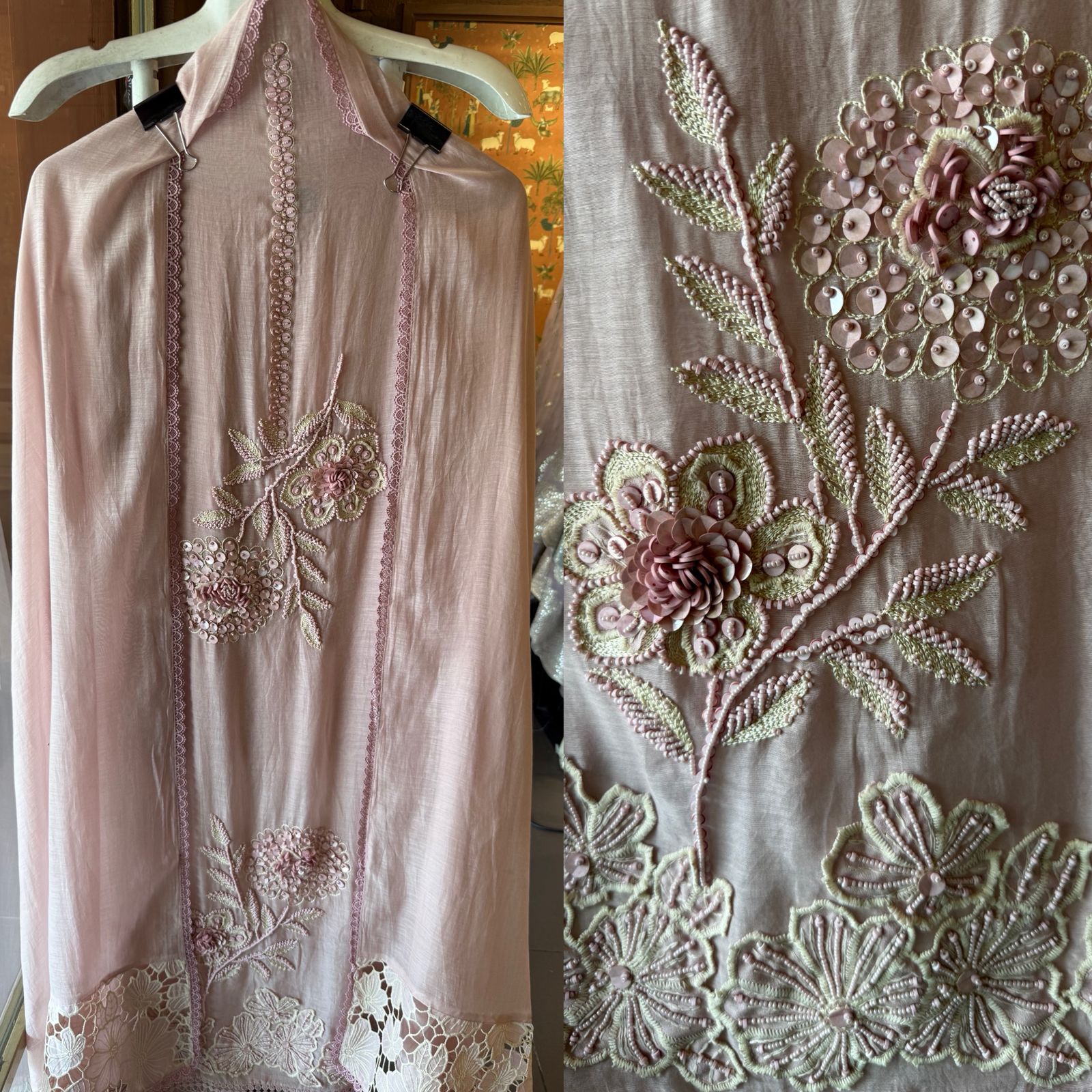 Graceful Unstitched suit set